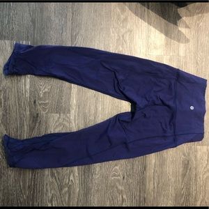 Lululemon purple high-waisted leggings - size 4